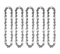 Joycabin 5 cadenas de sierra de 4 pulgadas (10 cm) con 26 TG 1,1 mm 0,325 pulgadas LP cadena de repuesto para mini motosierras de batería, cadena de repuesto para motosierras eléctricas, accesorios
