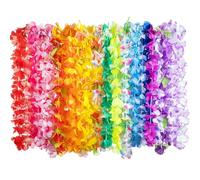JOYIN 36pcs Collares Hawaianos Fiesta Venda del Partido Hula Hawaiian Lei Flor Guirnalda para Luau Summer Playa Tema Fiesta
