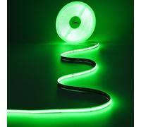 JOYLIT Tira LED COB RGBW 10M 24V Interior, Luz Cambiante de Color 4 en 1 RGB + Blanco Frío 6000K Sin Puntos, Cinta LED 5PIN 784LEDs/M, 19W/M para Dormitorio, Fiestas (Solo la Luz)