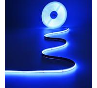 JOYLIT Tira LED COB RGBW 10M 24V Interior, Luz Cambiante de Color 4 en 1 RGB + Blanco Natural 4000K Sin Puntos, Cinta LED 5PIN 784LEDs/M, 19W/M para Dormitorio, Fiestas (Solo la Luz)