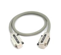JoyousMall IEEE-488 - Cable GPIB con cubierta de metal, adaptador de conector de bus de interfaz gris resistente para equipos, 0,5 m a 5 m