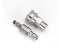 JoyousMall Kärcher - Manguera de conexión rápida con adaptador antienredos, 3/8 de alta presión, kit de conector rápido