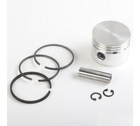 JoyousMall Kit de pistón de compresor de aire y anillo con pasador y círculos, piezas de repuesto de metal para bomba de aire, juego de 7 piezas (42/47/48/51/65 mm)
