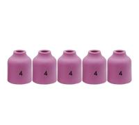 JoyousMall Paquete de 5 boquillas de cerámica de soldadura TIG para linternas SR WP-9/20/25/17/18/26, compatibles con Miller Weldcraft Everlast, 53N58-61S, varios tamaños