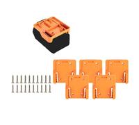 JoyousMall RIS-RID-01 - Soporte de suspensión de batería para Ridgid de 18 V, para soporte de herramientas versátil, kit RIS-RID-01 para solución de almacenamiento de soporte de batería aeg