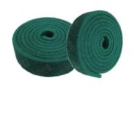 JoyousMall Rollo de estropajo de 5,8 m, cepillo de limpieza de esmeril, color verde, industrial, para fregadero, estufa, pulido y eliminación de óxido