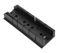 Joyzan Caja de Ingletes, Ingletadora Manual con Sierra Inglete Metal 0/22.5/45/90 Grados Herramienta Corte Oblicuo Yesode Madera Ampliamente Trabajos Arquitectónicos para Carpintero Carver 250x35x50mm