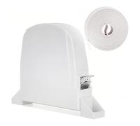 JOZMMZEOOA Recogedor Persiana,Enhebrado Automático Cinta Persiana Giratorio 180°Enrollador Persiana Blanco Mini Mecanismo Enrollable Cinta Persiana,para Cinta Persiana Enrollable 14 MM