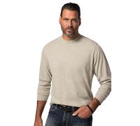 JP 1880, Camiseta de Manga Larga para Hombre, Blanco, XXXXXL