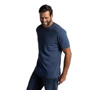 JP 1880 Camiseta para Hombre, Blue Sage Melange, XXXXXXXL