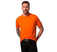 JP 1880 Camiseta para Hombre Tallas Grandes Tallas Grandes Menswear L-8XL, básica, Cuello Redondo, algodón Peinado, hasta 8XL 702558, Naranja, 3XL