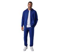 JP 1880 Hombre Sudadera con Cremallera Azul regio 4XL