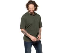 JP 1880 Polo de piqué con Corte Especial para el Abdomen e impresión JP1880 en el Pecho hasta Talla 8XL 712617, Oliva Oscuro, 7XL