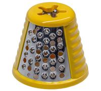 JPshop - Cono amarillo rallador de queso (XF921301) compatible con Moulinex SS-193078 Fresh Express