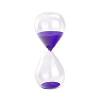 JQDZX Temporizador de Arena, Reloj de Arena 5 min / 10 Minutos / 15 mins /30 mins / 60 mins Hourglass Timer, para niños Juegos de Mesa Cocina Cocina Decoración de Oficina (Purple,60 Minutes)