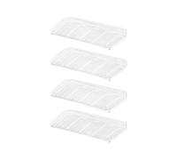 JSGHGDF 4/8 Piezas de cuñas niveladoras Transparentes para Muebles, niveladores, Almohadillas para Muebles para Estabilidad, ajustadores de gabinete, Patas de Transparentes de, cuñas oscilantes