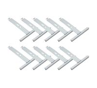 JSKWIKE 10 Pcs flejes para persianas Tirantes para persianas fleje Tirante para persianas Fijaciones para persianas Muelle de suspensión para persianas fleje para Persia