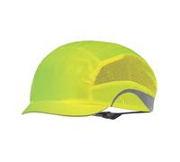JSP Aerolite Bump Cap, amarillo brillante, letrero de 25 mm, (AAG000-001-500)