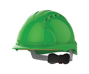 JSP AJF170-000-300 EVO3 Revolution - Casco de trinquete con ventilación, color verde