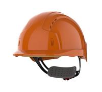 JSP EVOlite Casco Ultraligero, Ventilado, Rueda de Ajuste, Naranja
