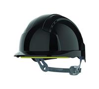 JSP EVOlite Casco Ultraligero, Ventilado, Trinquete Deslizante, Negro
