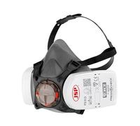 JSP Protection Semimáscara respirador FORCE 8 reutilizable con filtros PressToCheck P3