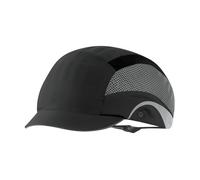 JSP HardCap Aerolite - Gorra de microala, Color Negro, Ligera, ventilada (AAG000-001-104)