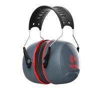 JSP Protection Protectores auditivos SONIS 3 - Ajustables 37 dB SNR - Gris/Rojo - Adultos - EN 352-1