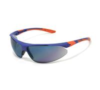 JSP Stealth 9000 Gafas de Seguridad K&N, Espejo Azul, UV
