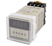 JSS48A-1Z AC 200-240V 8 pines LCD Relé de retardo del temporizador digital 0.01s-9999h