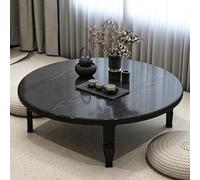 JSWHYBD Mesa de Suelo Japonesa Baja Plegable, mesas de Centro Plegables de Madera pequeñas para Sala de Estar, Dormitorio, balcón, Tatami, Opciones de Varios tamaños y Colores F 60cm/23.6in