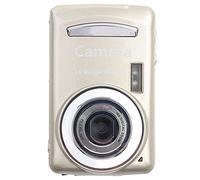 JTLB Mini Cámara de Vídeo Digital Compacta para Exteriores de 16 MP con Zoom de 16X, Videocámara 720P HD 30 FPS para Aventuras y Viajes (Oro)