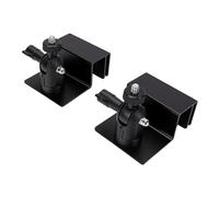 JTLB Soporte para Canalón de Panel Solar, Soporte Ajustable de 360 grados para Ring, Arlo, , , con Aleación de Aluminio y ABS, No Requiere Perforación