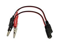 JTQYFI 2 clips de cocodrilo para DC5521 Power Cord Charging Solution for Any Device Compatibility Solar Applications Monitor Link