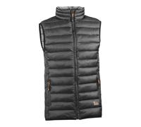 Juba chaleco acolchado 100% nylon con cierre frontal de cremallera, ne