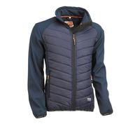 Juba Chaqueta cortavientos 100% poliéster, con acolchado de Nylon/PU, Marino - SIZE: 3XL