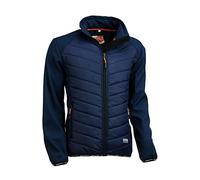 Juba Chaqueta cortavientos 100% poliéster, con acolchado de Nylon/PU, Marino - SIZE: L