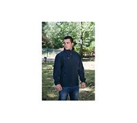 Juba Chaqueta cortavientos con forro micro polar interior, Azul marino - SIZE: XL