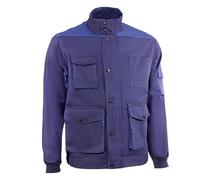 Juba Chaqueta multibolsillos 65% poliéster/35% algodón de 240 g/m², Marino/azulina - SIZE: M