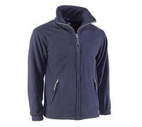 Juba Chaqueta polar forrada con cierre de cremallera 100% poliéster polar de 330 g/m², Marino - SIZE: 3XL