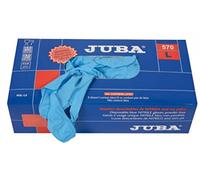 Juba G, desechable nitrilo sin polvo, azul - SIZE: 7