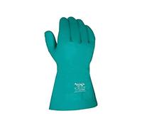 Jubappe Juba G sin soporte nitrilo flocado ligero verde Talla 8