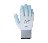 Juba - Guante agility nylon recubrimiento nitrilo azul forro/ado talla 9