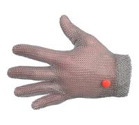 Juba Guante de malla de acero inoxidable Gris XL