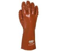 Juba - Guante pvc+algodón acabado granulado 35cm talla 8,5
