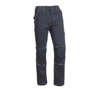 Juba Pantalón Flex Light Multibolsillos 57% algodón, 40% poliéster y 3% Elastano de 200 g/m², Marino, L