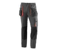 Juba pantalón largo multibolsillos 65% poliéster/35% algodón, negro