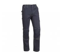 Juba Pantalón Multibolsillos 68% algodón, 30% poliéster y 2% Elastano, 260 g/m², Marino, S