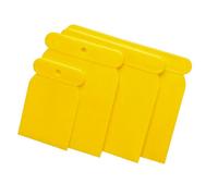 Juego 4 espatulas carroceros pvc