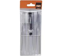 Bahco Juego de 6 limas aguja 14 cm fina
